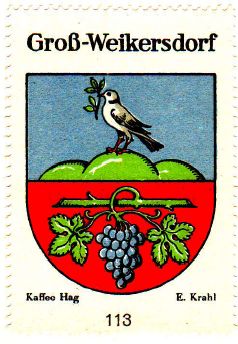 Wappen von Großweikersdorf/Coat of arms (crest) of Großweikersdorf