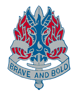 Arms of 198th Infantry Brigade, US Army