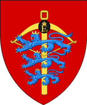Arms of The Zealand Rifle Regiment, Danish Army
