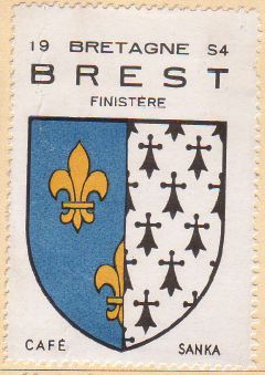 Blason de Brest (Bretagne)