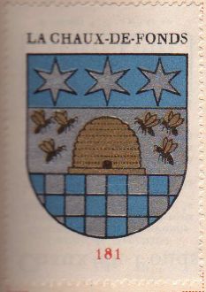 Wappen von/Blason de La Chaux-de-Fonds
