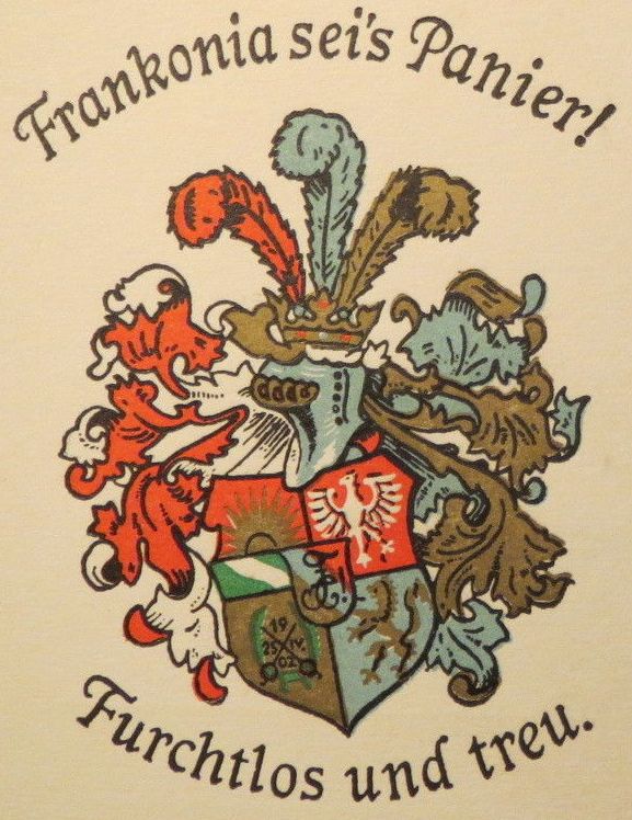 Coat of arms (crest) of Landsmannschaft Frankonia zu Frankfurt am Main