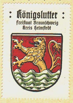 Wappen von Königslutter am Elm/Coat of arms (crest) of Königslutter am Elm