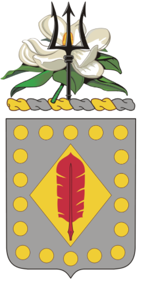 Coat of arms (crest) of the 210th Finance Battalion, Mississippi Army National Guard