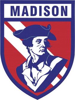 Coat of arms (crest) of Madison High School Junior Reserve Officer Training Corps, US Army