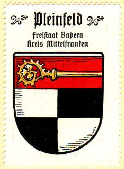 Wappen von Pleinfeld/Coat of arms (crest) of Pleinfeld
