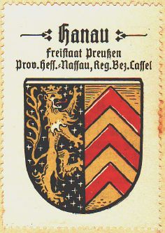 Wappen von Hanau/Coat of arms (crest) of Hanau