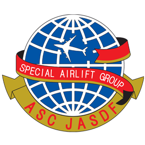 Coat of arms (crest) of the Special Airlift Group, JASDF