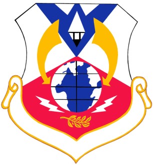 Coat of arms (crest) of the 6th Air Division, US Air Force