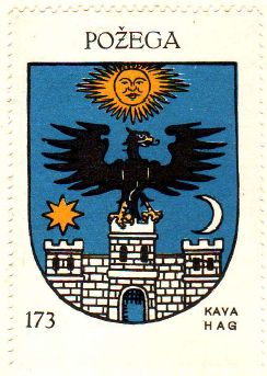 Coat of arms (crest) of Požega (Croatia)