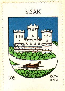 Coat of arms (crest) of Sisak