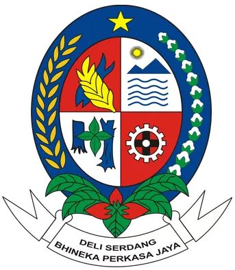 Coat of arms (crest) of Deli Serdang Regency