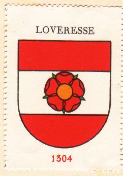 Wappen von/Blason de Loveresse