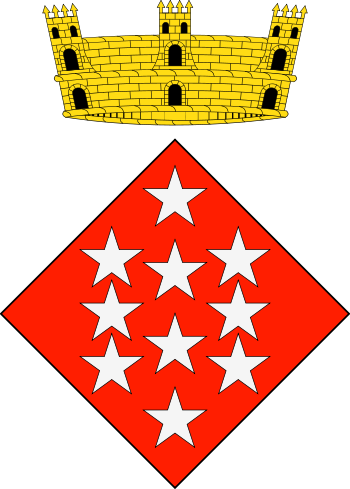 Escudo de Clariana de Cardener/Arms (crest) of Clariana de Cardener