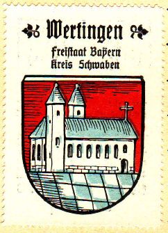 Wappen von Wertingen/Coat of arms (crest) of Wertingen