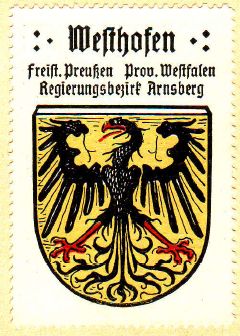 Wappen von Westhofen (Schwerte)/Coat of arms (crest) of Westhofen (Schwerte)