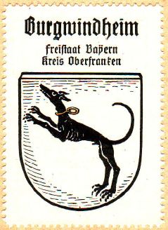 Wappen von Burgwindheim/Coat of arms (crest) of Burgwindheim