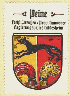 Wappen von Peine/Coat of arms (crest) of Peine