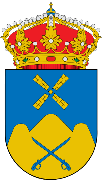 Escudo de Cabezas Rubias/Arms (crest) of Cabezas Rubias