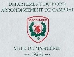 Blason de Masnières/Coat of arms (crest) of {{PAGENAME