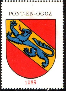 Wappen von/Blason de Pont-en-Ogoz