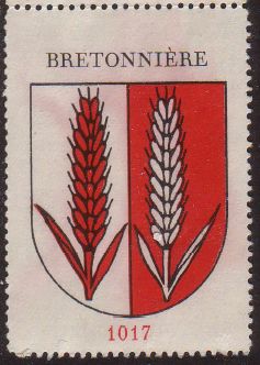 Wappen von/Blason de Bretonnières
