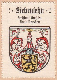 Wappen von Siebenlehn/Coat of arms (crest) of Siebenlehn