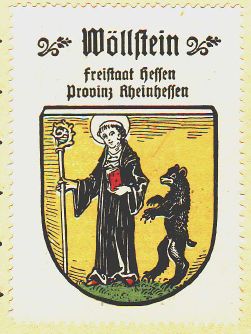 Wappen von Wöllstein/Coat of arms (crest) of Wöllstein