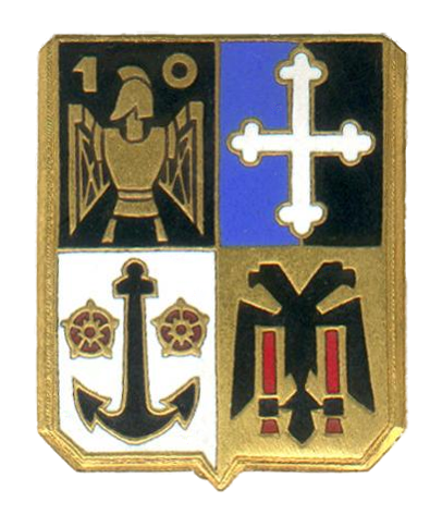 Coat of arms (crest) of the 10th Engineer Regiment, French Army