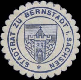 Wappen von Bernstadt auf dem Eigen