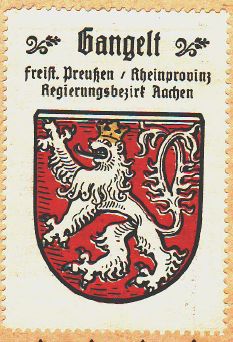 Wappen von Gangelt/Coat of arms (crest) of Gangelt