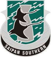 Coat of arms (crest) of Saipan Southern High School Junior Reserve Officer Training Corps, US Army