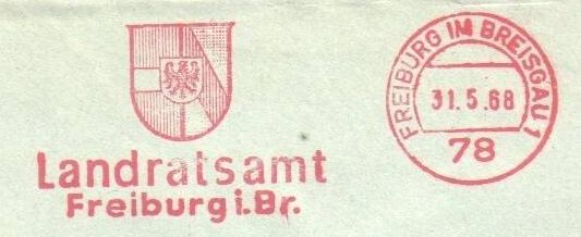 Wappen von Freiburg (kreis)/Coat of arms (crest) of Freiburg (kreis)