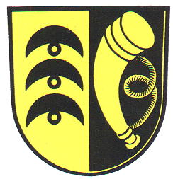 Wappen von Blaustein/Arms (crest) of Blaustein