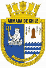 Coat of arms (crest) of the Coastal Patrol Vessel Contramaestre Micalvi (PSG-71), Chilean Navy