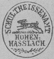 Siegel von Hohenhaslach