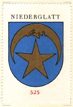 Wappen von/Blason de Niederglatt