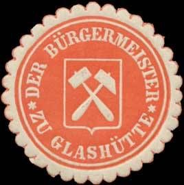 Seal of Glashütte (Sachsen)