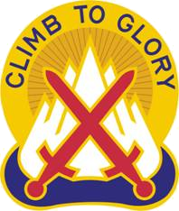 Coat of arms (crest) of 10th Mountain Division Climb to Glory Division, US Army