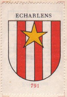 Wappen von/Blason de Echarlens
