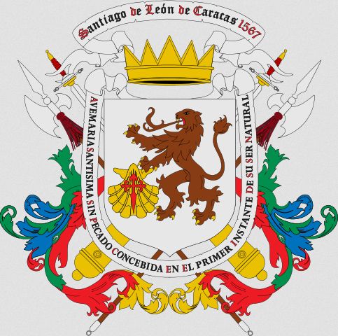 Escudo de Caracas/Arms (crest) of Caracas