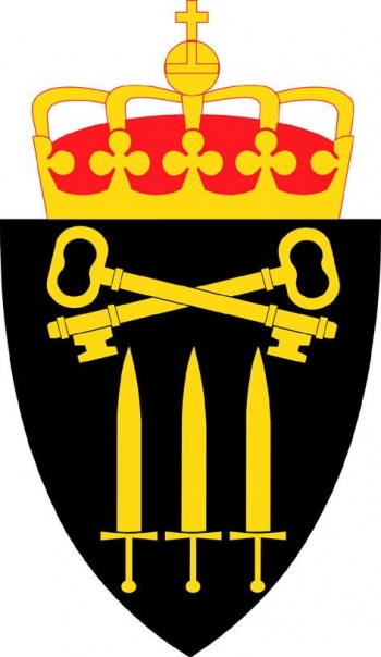 Coat of arms (crest) of the Defence Administration School, Norwegian Army