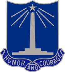 Arms of Houston Independent School District Junior Reserve Officer Training Corps, US Army