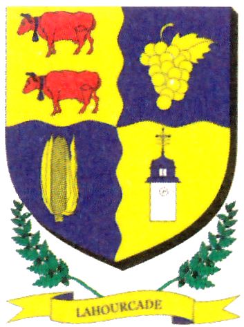 Blason de Lahourcade/Arms (crest) of Lahourcade