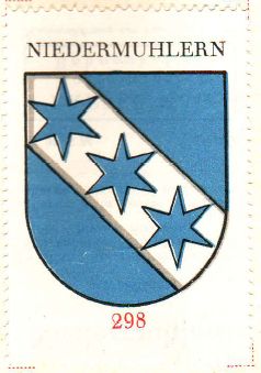 Wappen von/Blason de Niedermuhlern
