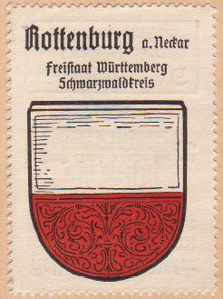 Wappen von Rottenburg am Neckar/Coat of arms (crest) of Rottenburg am Neckar