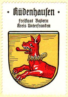 Wappen von Rüdenhausen/Coat of arms (crest) of Rüdenhausen