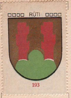Wappen von/Blason de Rüti (Zürich)