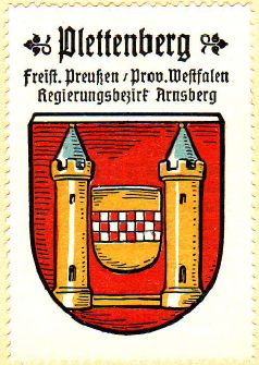Wappen von Plettenberg/Coat of arms (crest) of Plettenberg