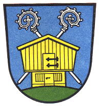 Wappen von Bischofswiesen/Arms (crest) of Bischofswiesen